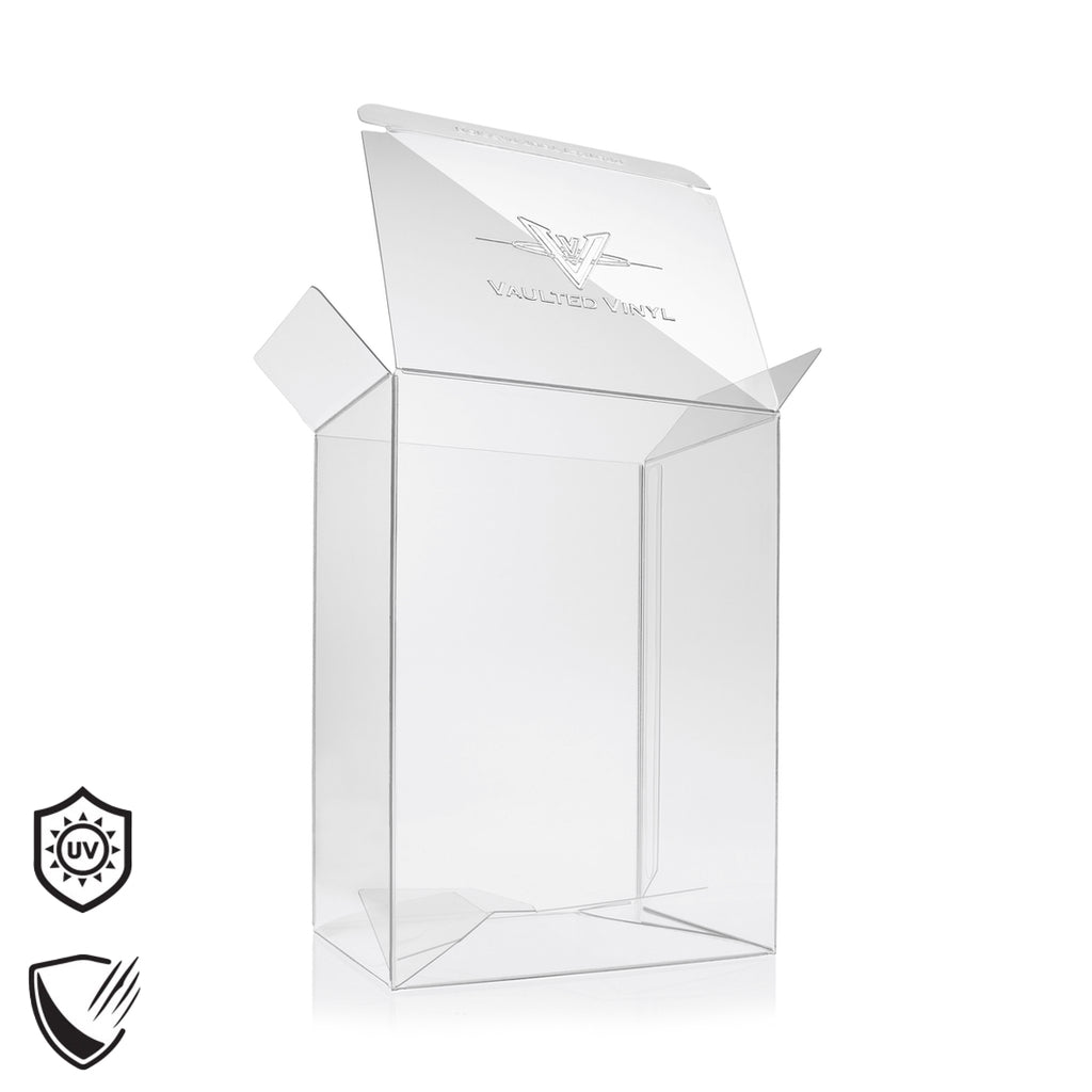 Vaulted Vinyl 4" 0.50mm Funko Pop Protectors - UV and Scratch Resistant protective cases for Funko Pop figures. 