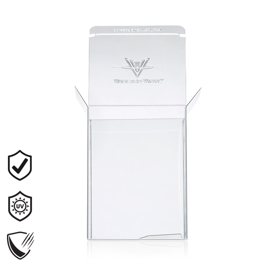 Vaulted Vinyl Guardian 0.70mm 4" Funko Pop Protectors - UV and Scratch Resistant protective cases for Funko Pop figures.